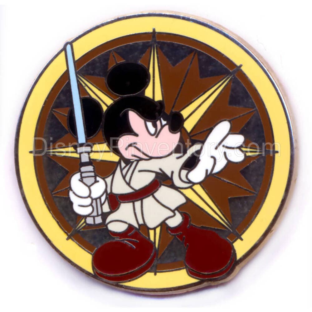 Mickey's Pin Odyssey 2008 - Mini Pin Boxed Set - Mickey as a Jedi - Pin 6341