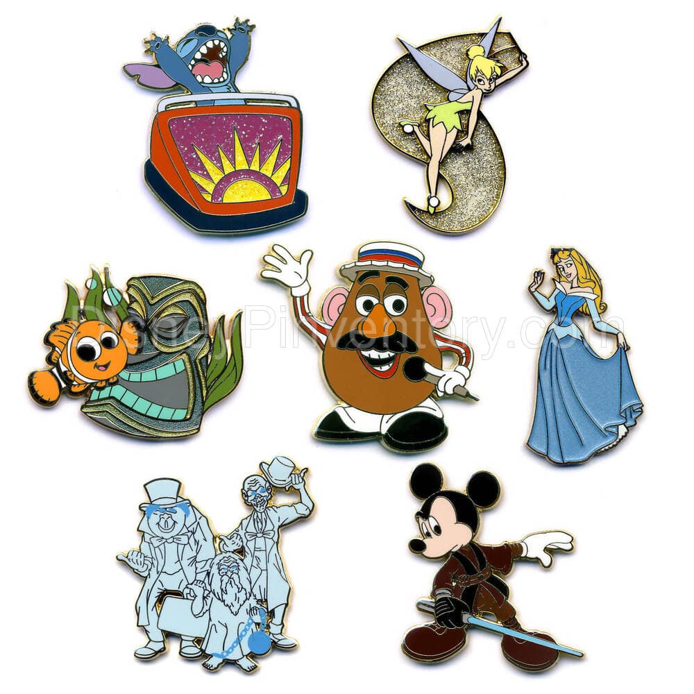 Mickey's Pin Odyssey 2008 - Easel Boxed Pin Set - Pin 6342