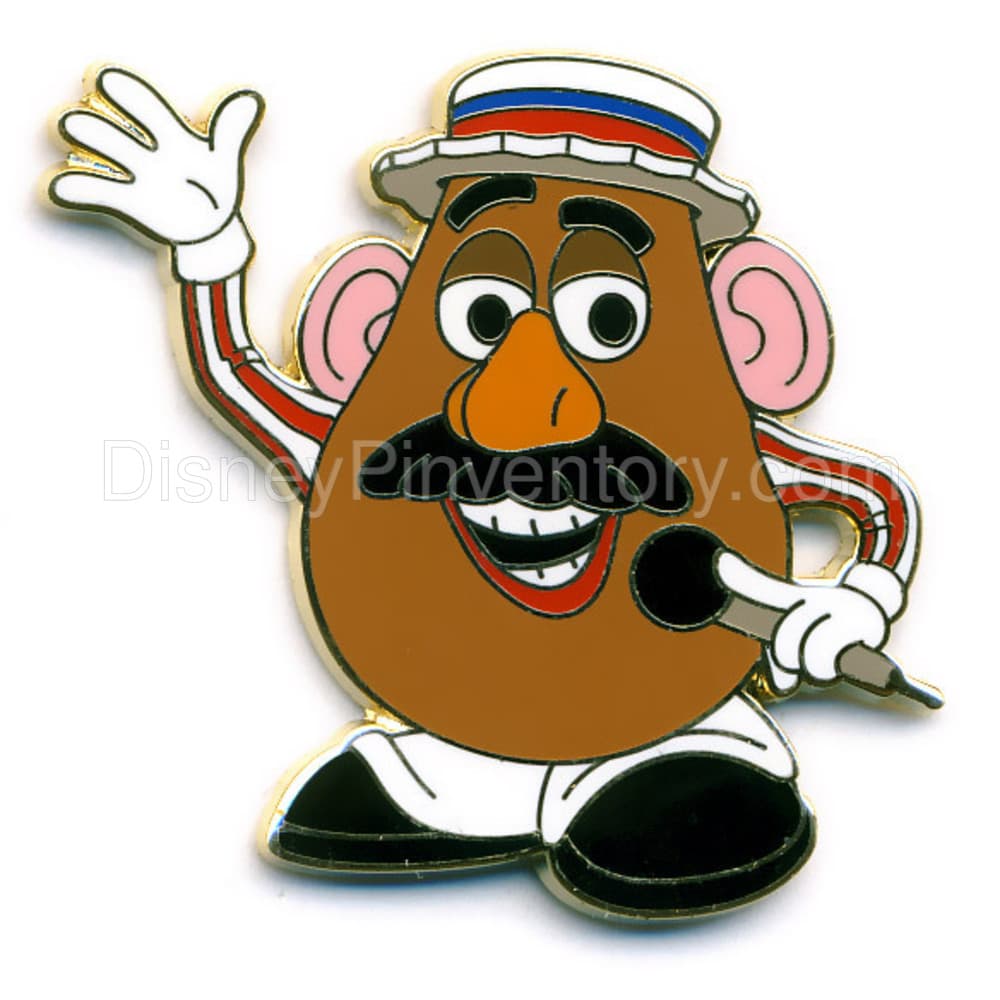 Mickey's Pin Odyssey 2008 - Easel Boxed Pin Set - Mr. Potato Head Pin - Pin 6344