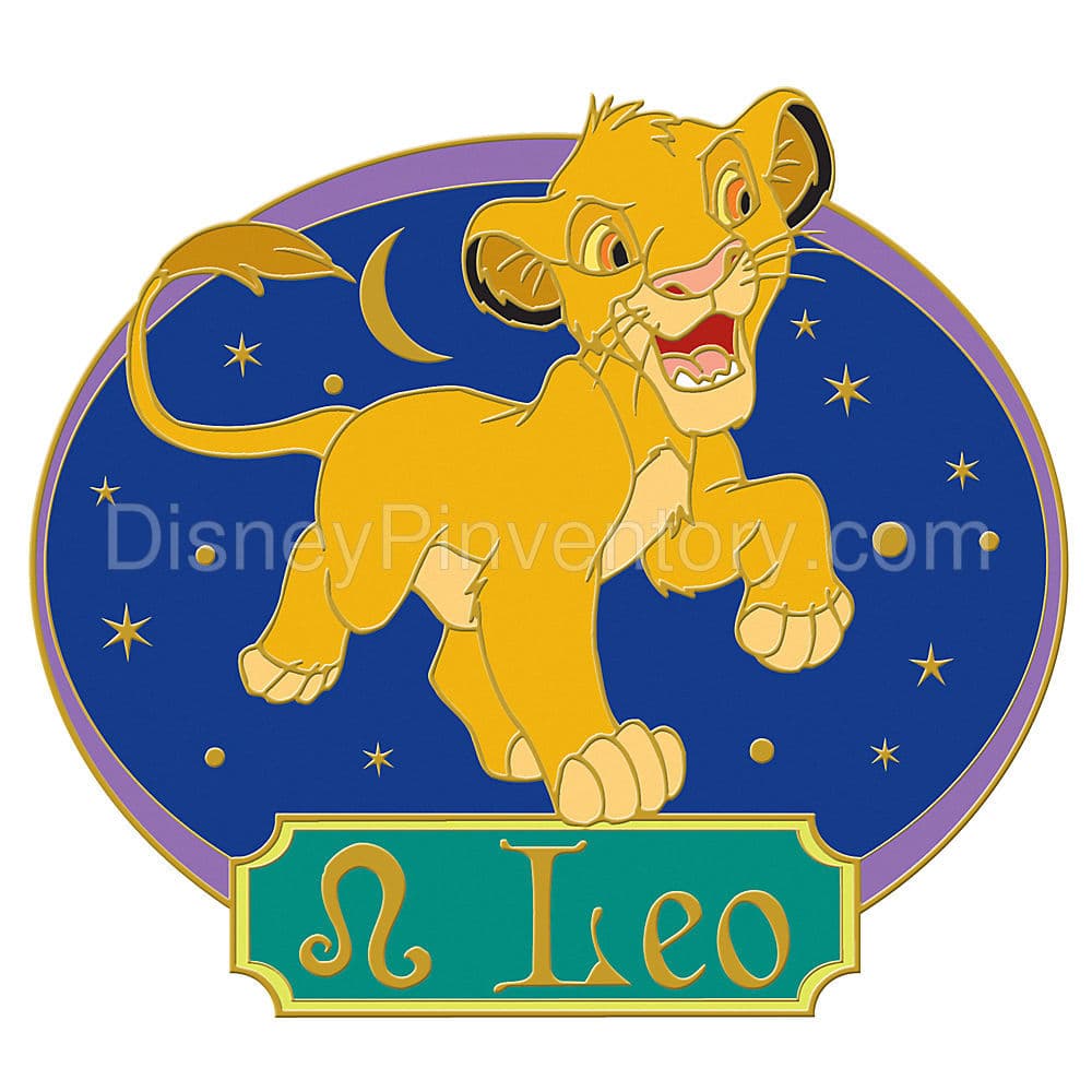 Jumbo Horoscope Series Leo Simba Pin - Pin 6431