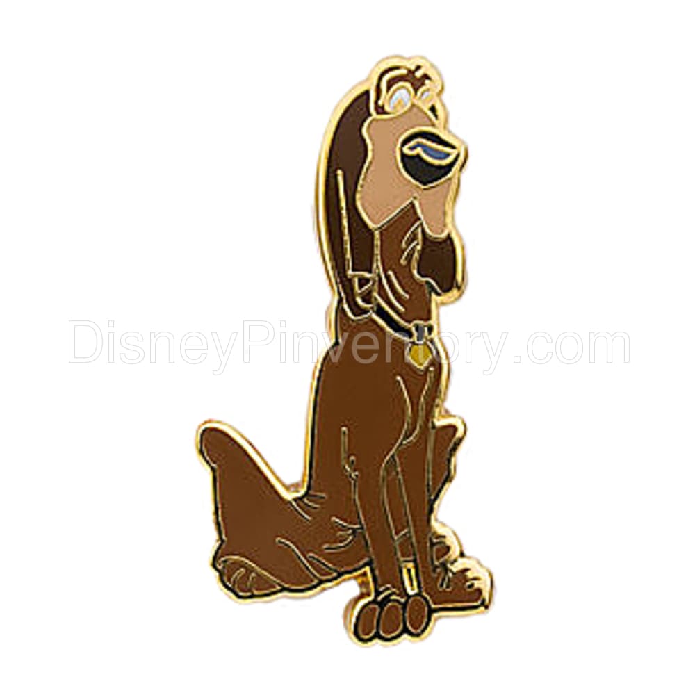 Vintage 3-Pc. Lady & the Tramp Pin Set - Trusty Pin - Pin 6434