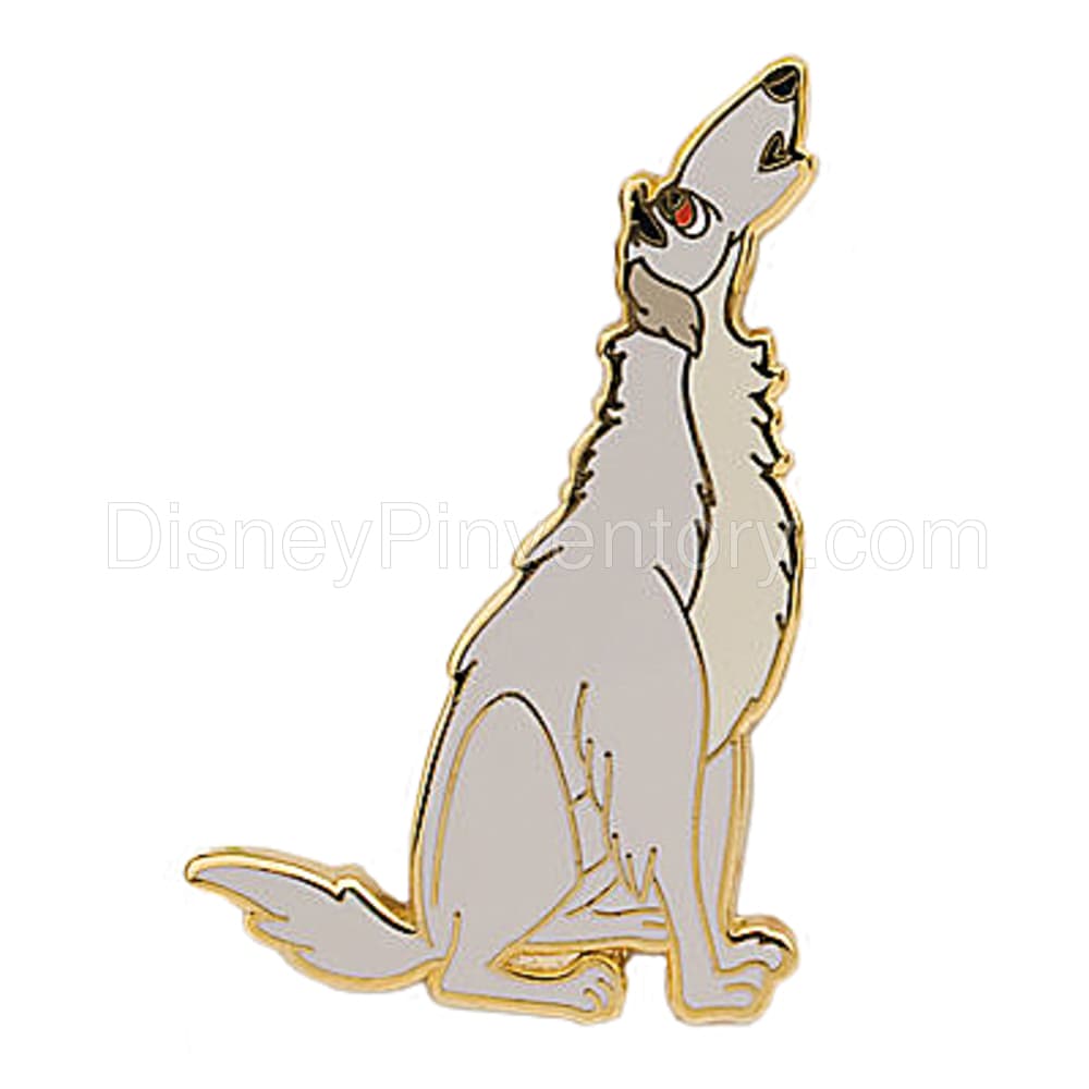 Vintage 3-Pc. Lady & the Tramp Pin Set - Boris Pin - Pin 6435