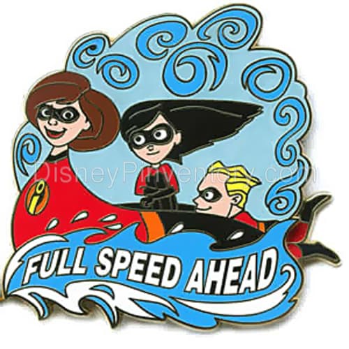 Mickey's Pin Odyssey - Surprise Pin - The Incredibles - Pin 6436