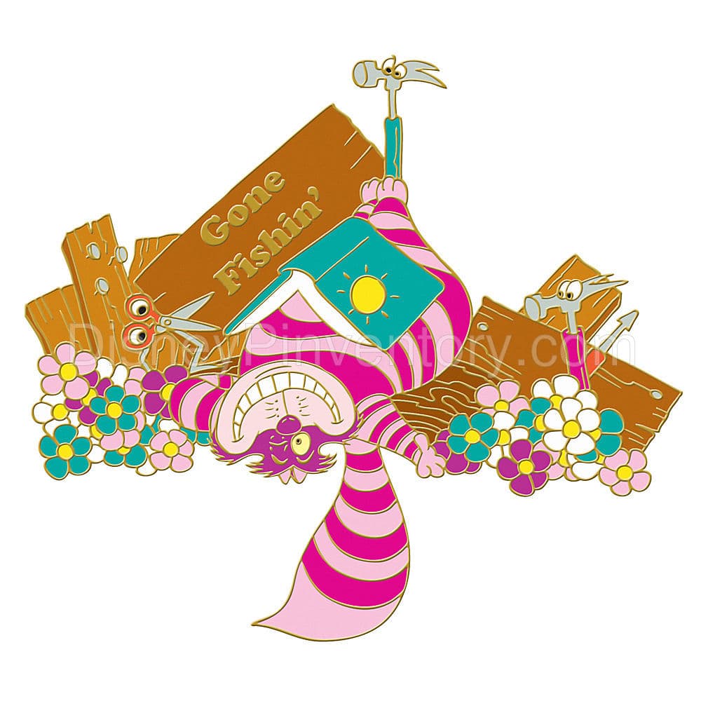 Lazy Days of Summer Series Cheshire Cat Pin - Pin 6563