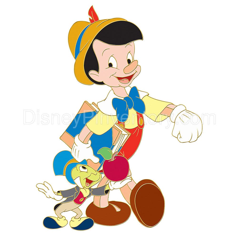 Back to School Series Jiminy & Pinocchio Pin - Pin 6579