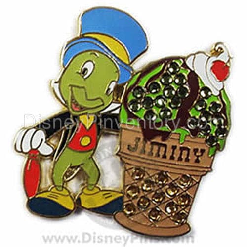 Jiminy Cricket with Ice Cream - Pin 6604