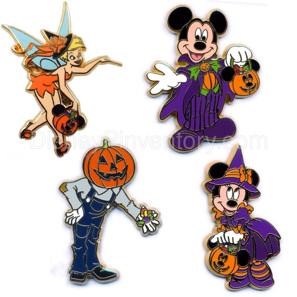 Happy Halloween 2008 Booster Pin Set - Pin 6614