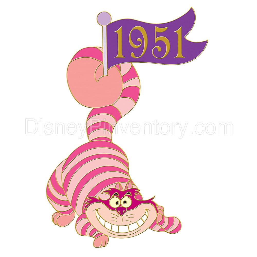 Anniversary Series Cheshire Cat Pin - Pin 6615