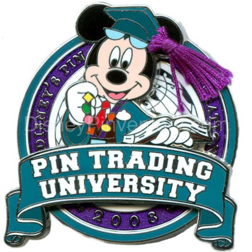Pin Trading University - Disney's Pin Celebration 2008 - Logo Pin - RSP Item #1 - Pin 6642