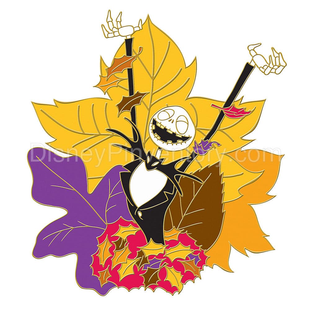 Fall Series Jack Skellington Pin - Pin 6653