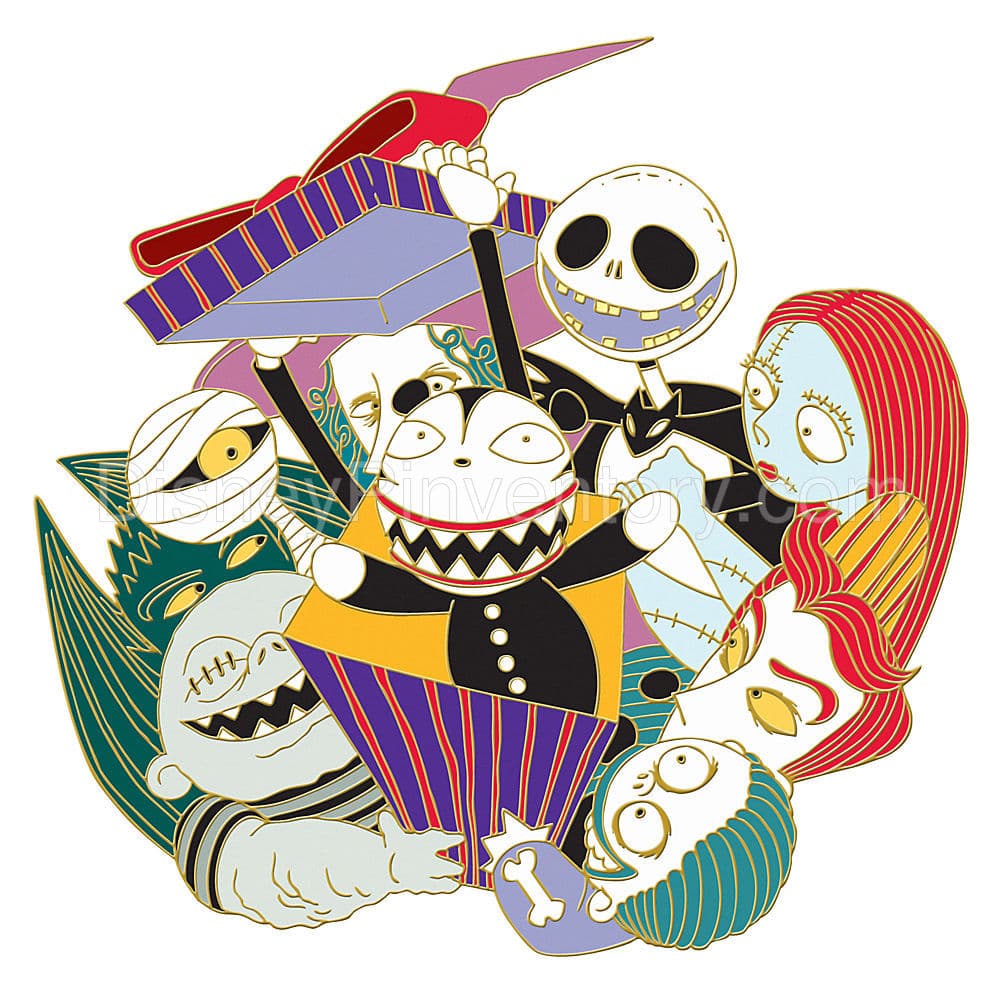 Jumbo Tim Burton's The Nightmare Before Christmas Pin - Pin 6678