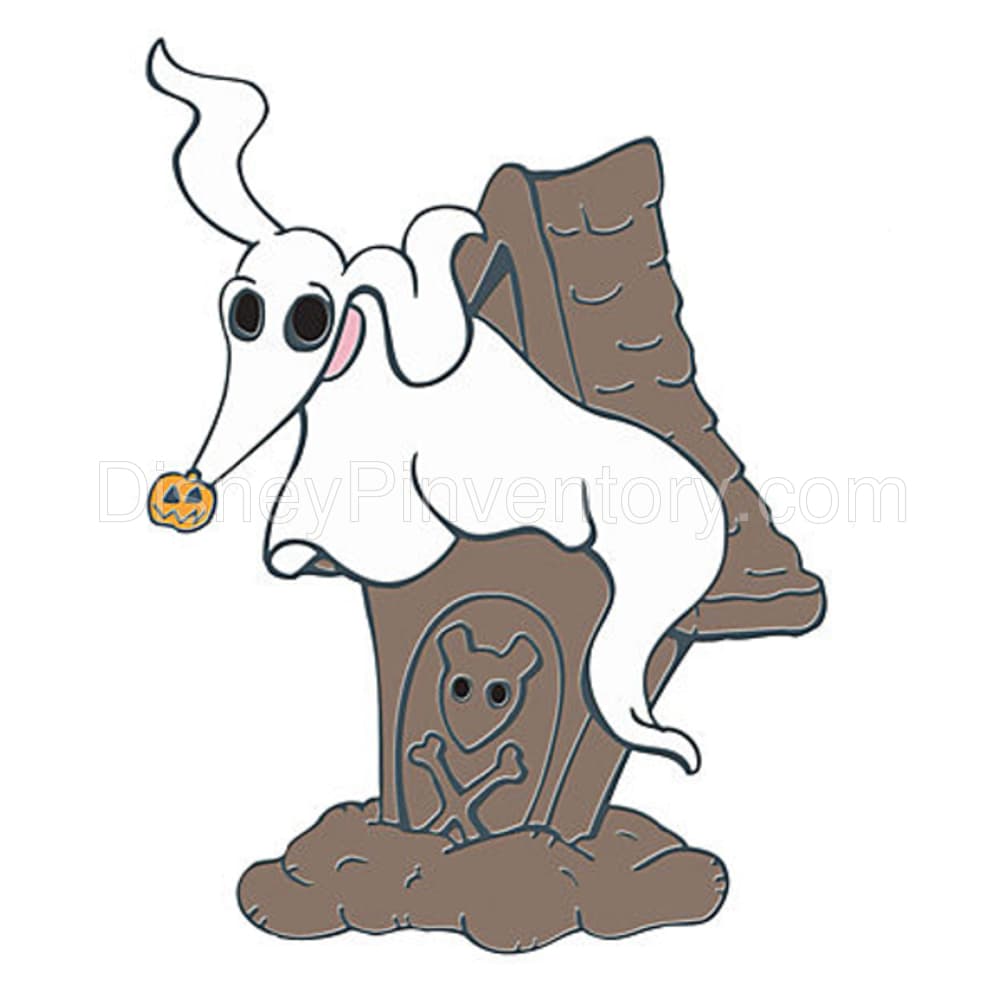 6-Pc. Tim Burton's The Nightmare Before Christmas Pin Set - Zero Pin - Pin 6708