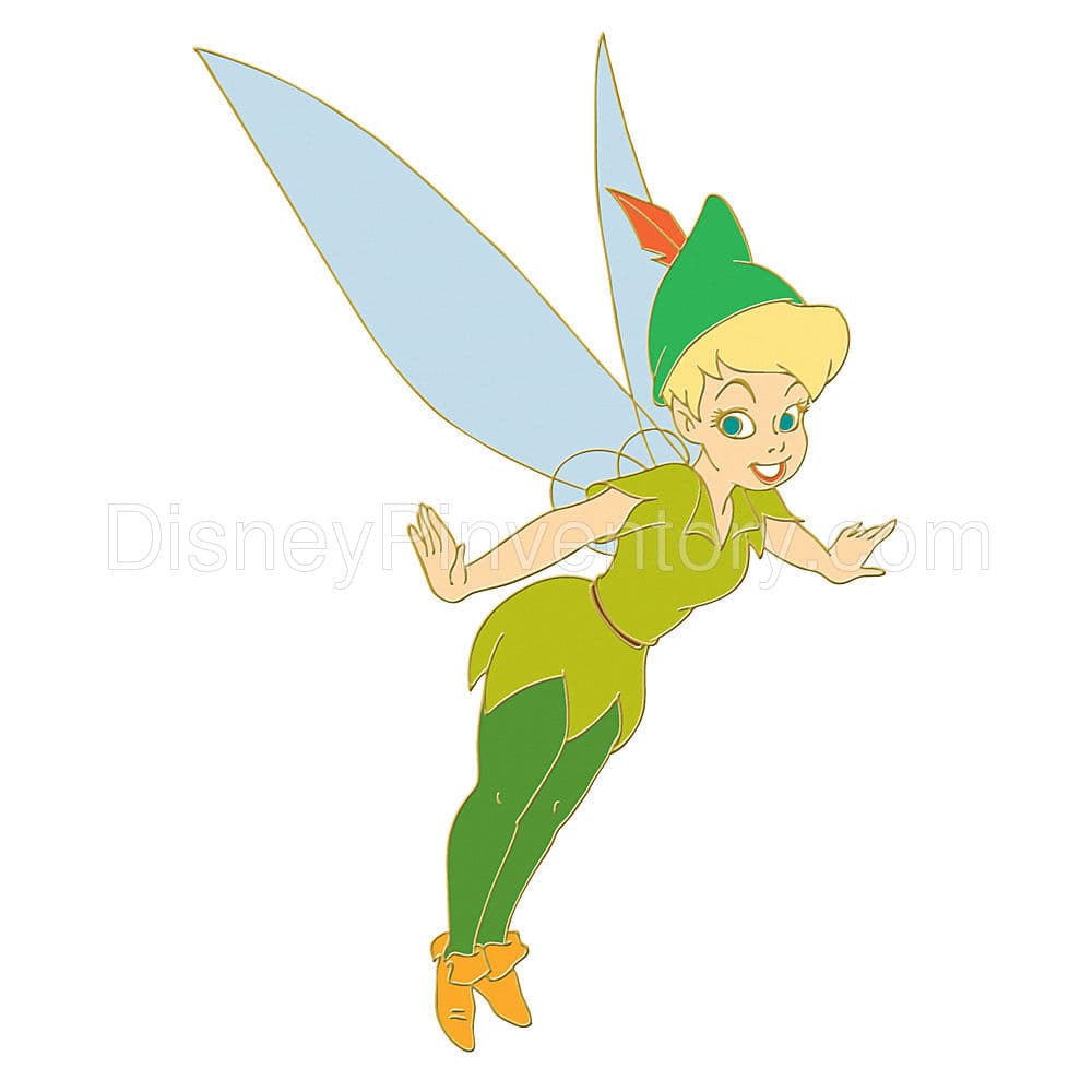 Jumbo Halloween Series Tinker Bell as Peter Pan Pin - Pin 6836