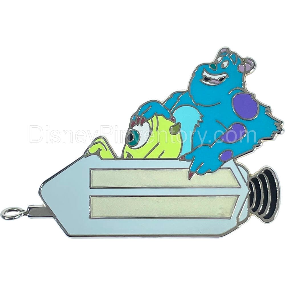 Gold Card Collection - Space Mountain - Sulley and Mike Wazowski - Pin 6846