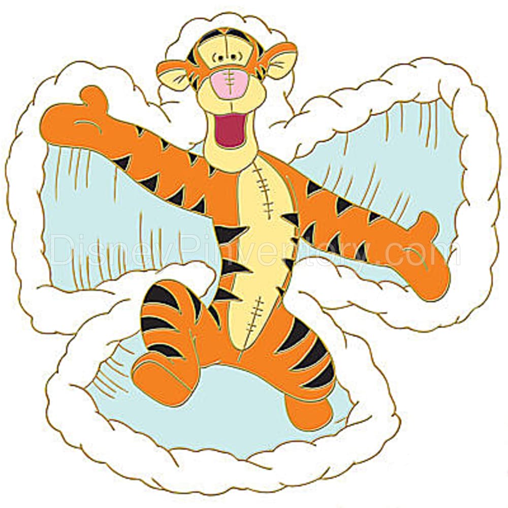 6-Pc. Snow Angels World of Disney Pin Set - Tigger Pin - Pin 7076