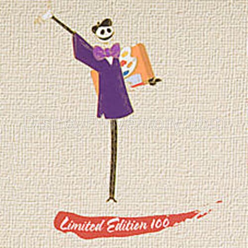 4-Pc. World of Disney Art Box Mystery Pin Set - Jack Skellington Pin - Pin 7111