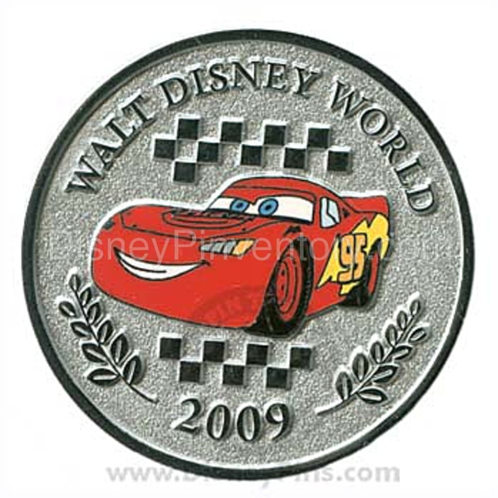 Walt Disney World Resort Character Coins - Mystery Pin Collection - Lightning McQueen Pin - Pin 7144