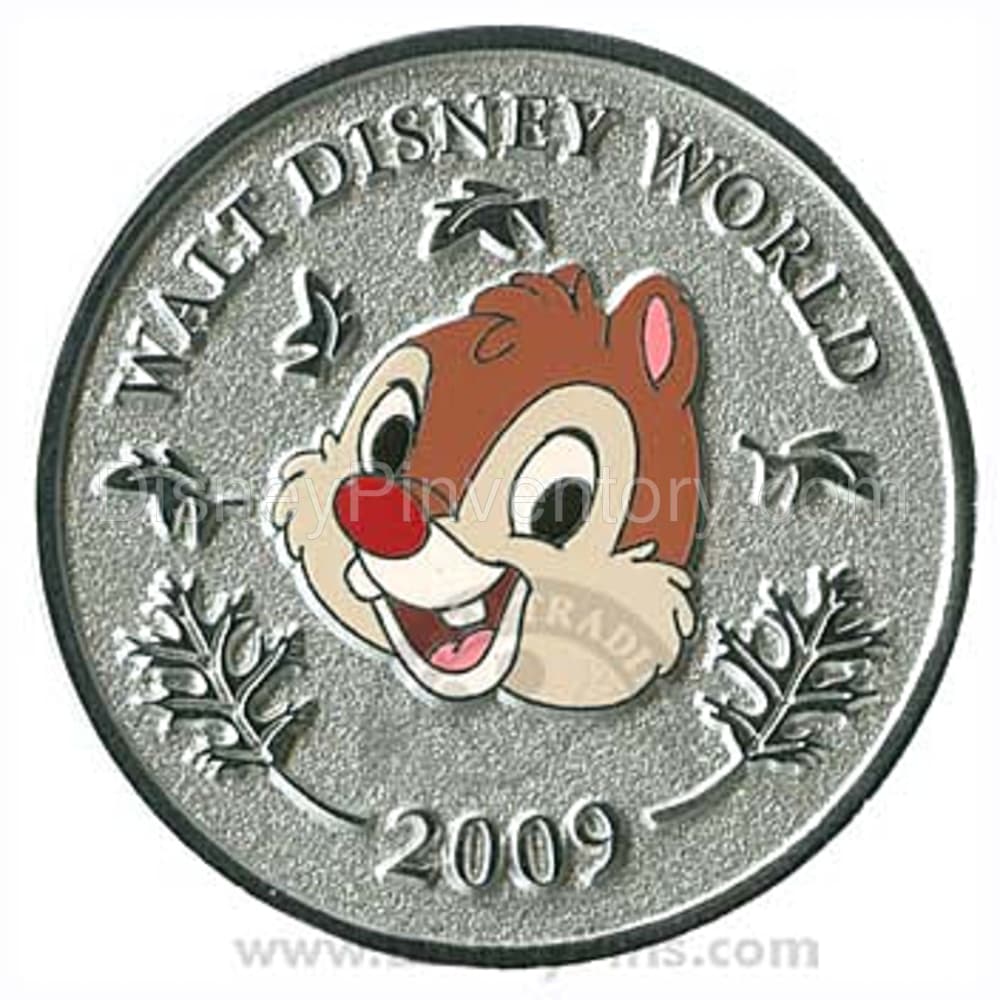 Walt Disney World Resort Character Coins - Mystery Pin Collection - Dale Pin - Pin 7150