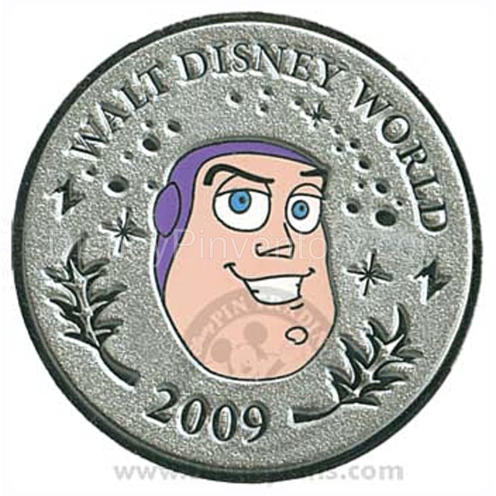 Walt Disney World Resort Character Coins - Mystery Pin Collection - Buzz Lightyear Pin - Pin 7152