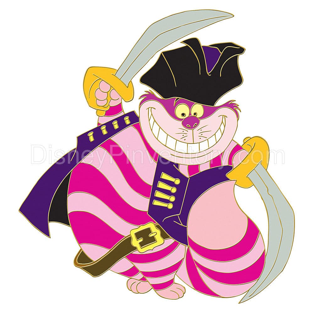 Pirate Series Cheshire Cat Pin - Pin 7191