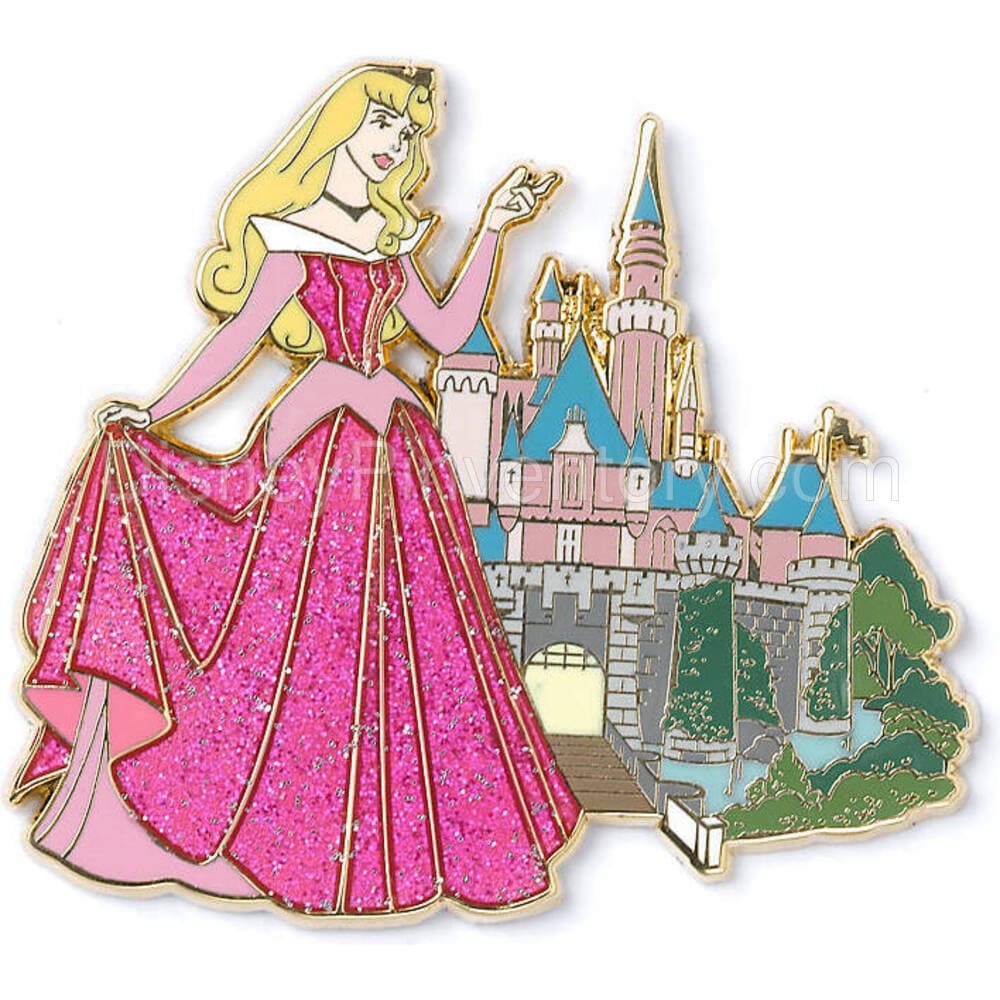 Sleeping Beauty and Castle Pin - Pin 7364