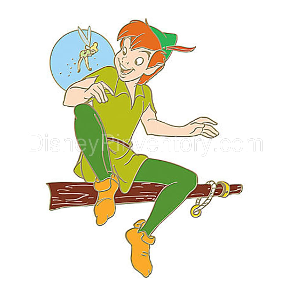 Peter Pan 55th Anniversary Set of 6 Pins - Peter Pan & Tinker Bell Pin - Pin 5851