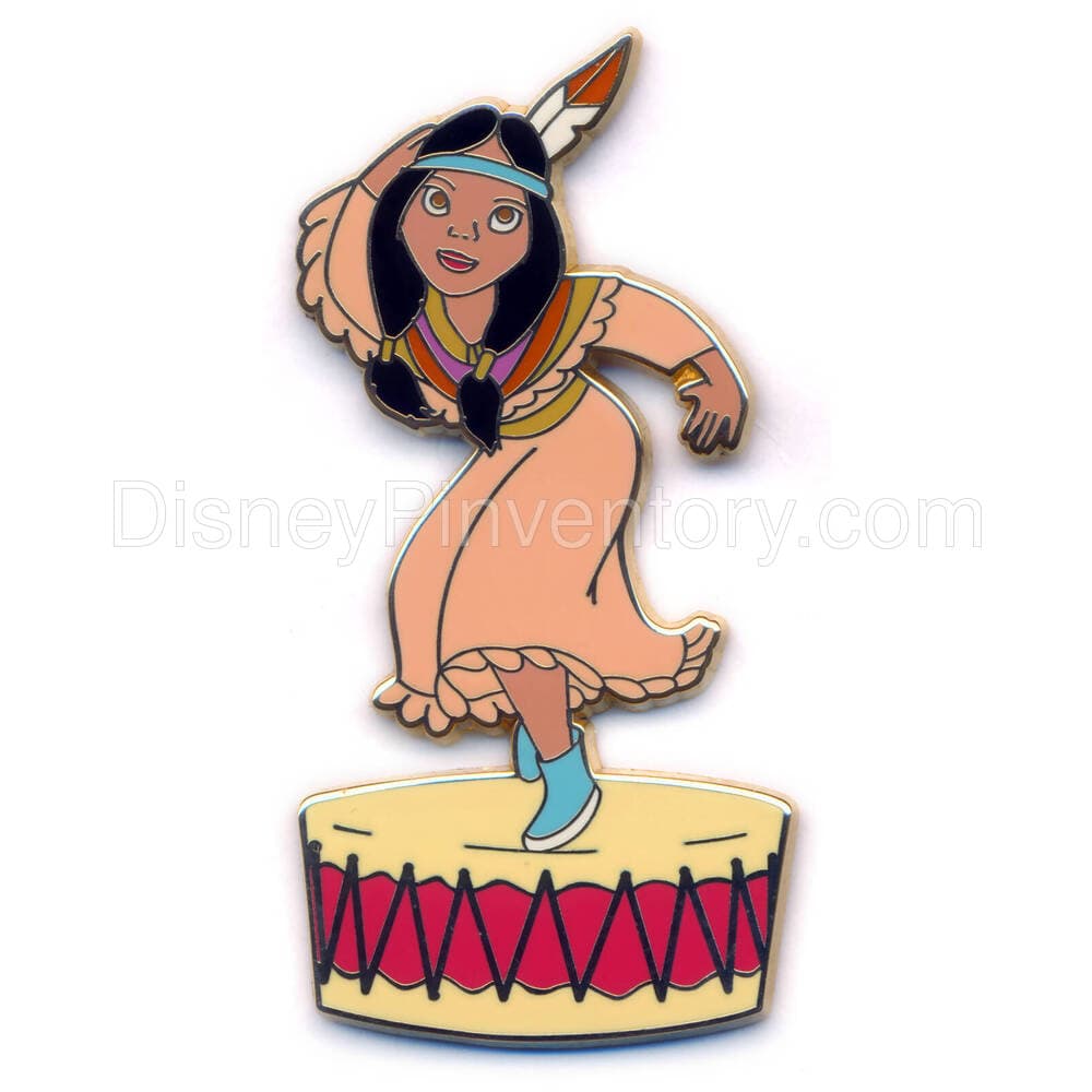 Peter Pan 55th Anniversary Set of 6 Pins - Tiger Lily Pin - Pin 5852
