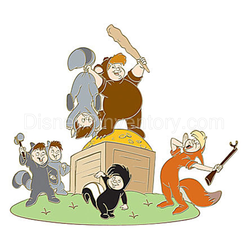 Peter Pan 55th Anniversary Set of 6 Pins - Lost Boys Pin - Pin 5854