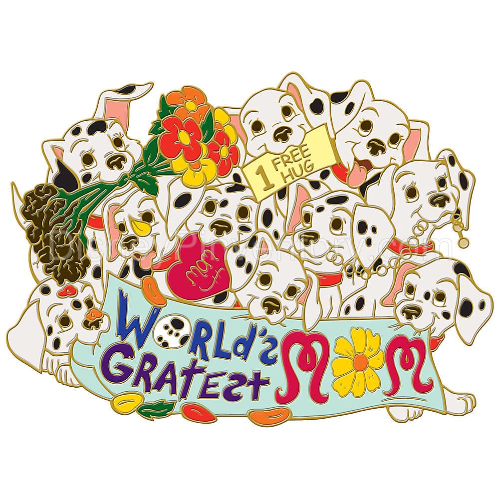 Mother's Day Series 101 Dalmatians Pin - Pin 7411