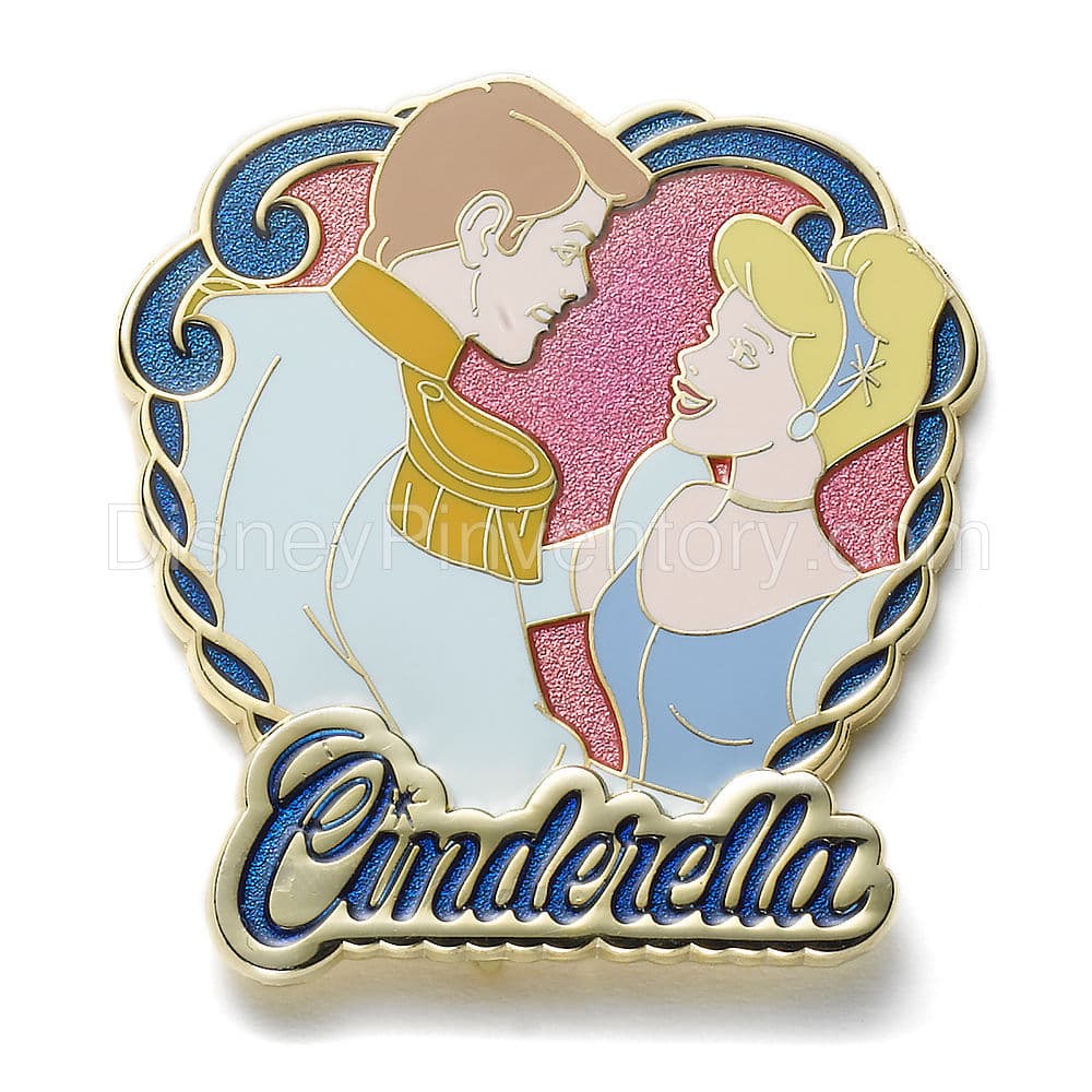 Cinderella & Prince Charming Romance Series Pin - Pin 7439