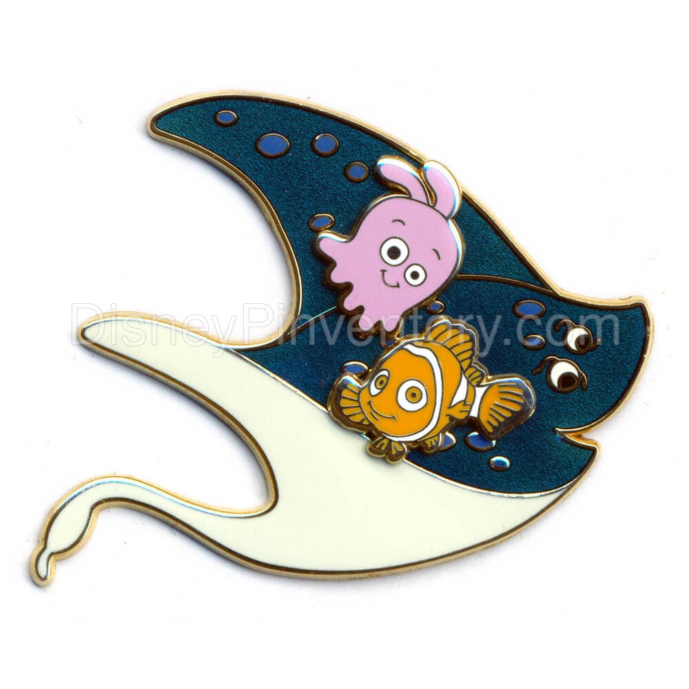 Mr Ray with Friends Pin - Nemo & Pearl - Pin 7478