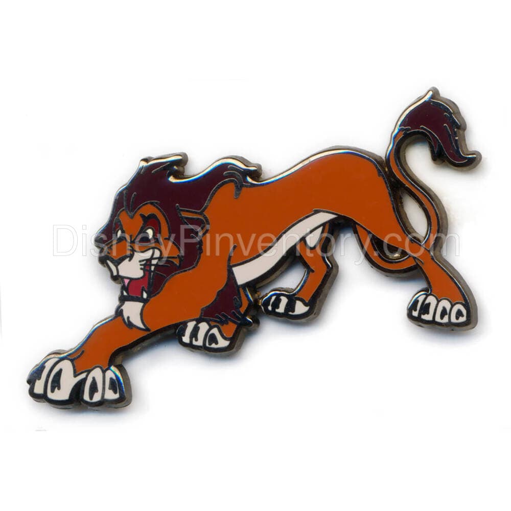 Disney Mystery Pin & Card Collection - Heroes vs Villains - Scar Pin - Pin 7493