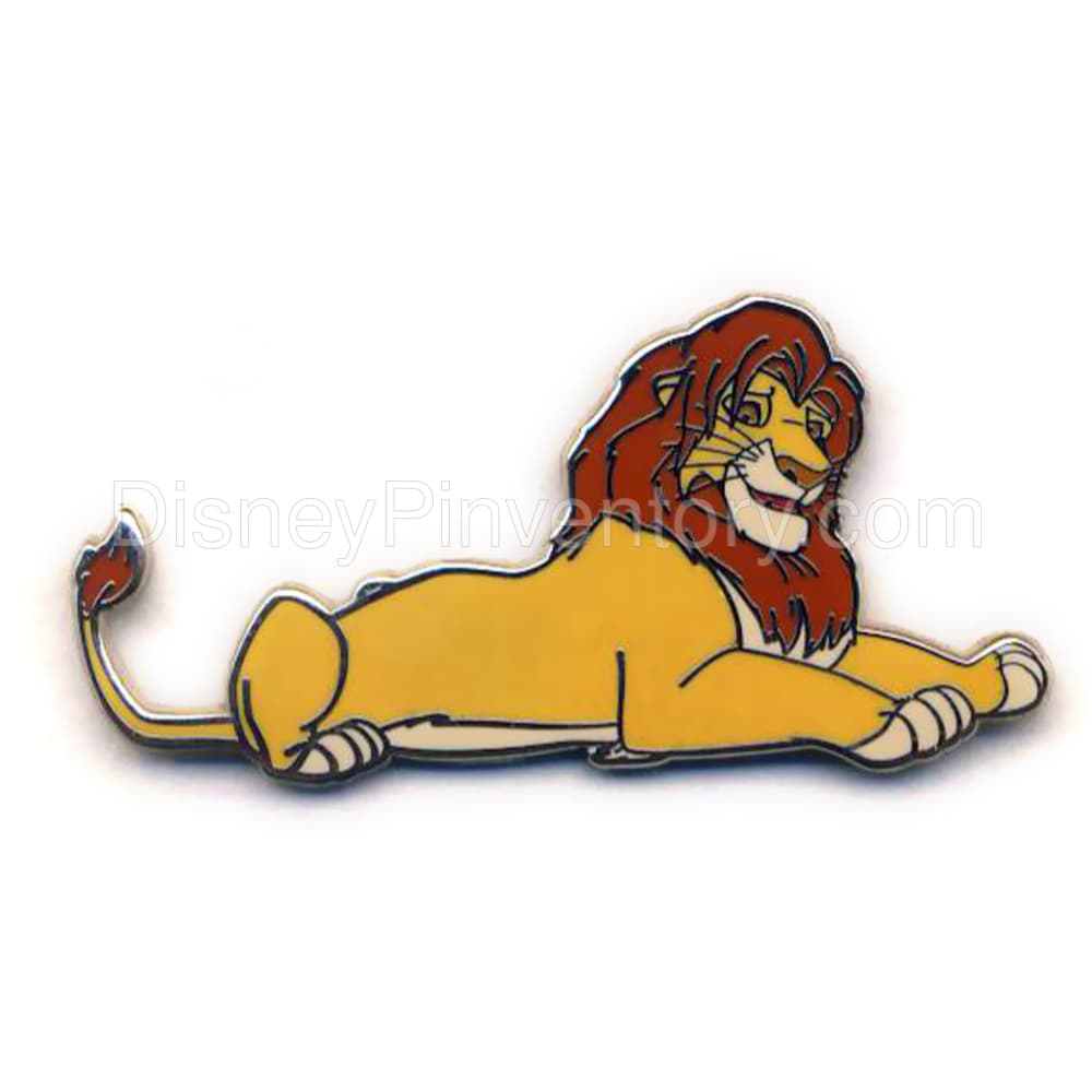 Disney Mystery Pin & Card Collection - Heroes vs Villains - Simba Pin - Pin 7505