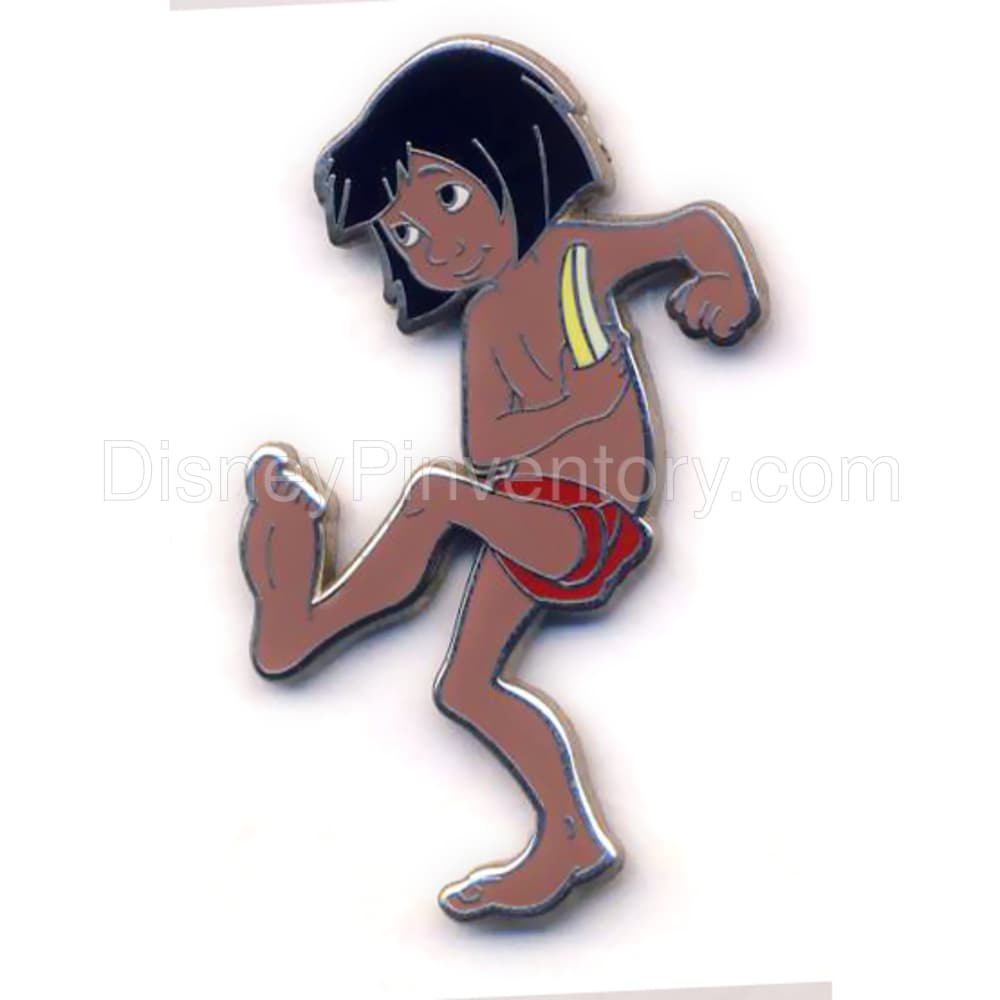 Disney Mystery Pin & Card Collection - Heroes vs Villains - Mowgli Pin - Pin 7508