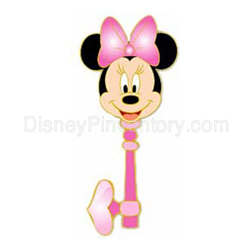 The Museum of Pin-tiquities - Disney Pin Celebration 2009 - Minnie Mouse Key - Pin 7602