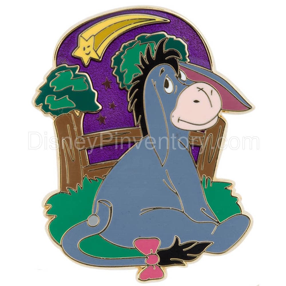 World of Disney Shooting Star Mystery Pin Set -- 4-Pc. - Eeyore Pin - Pin 7644