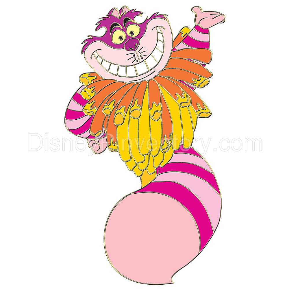 Fantasy Flowers Series Cheshire Cat Pin - Pin 7671