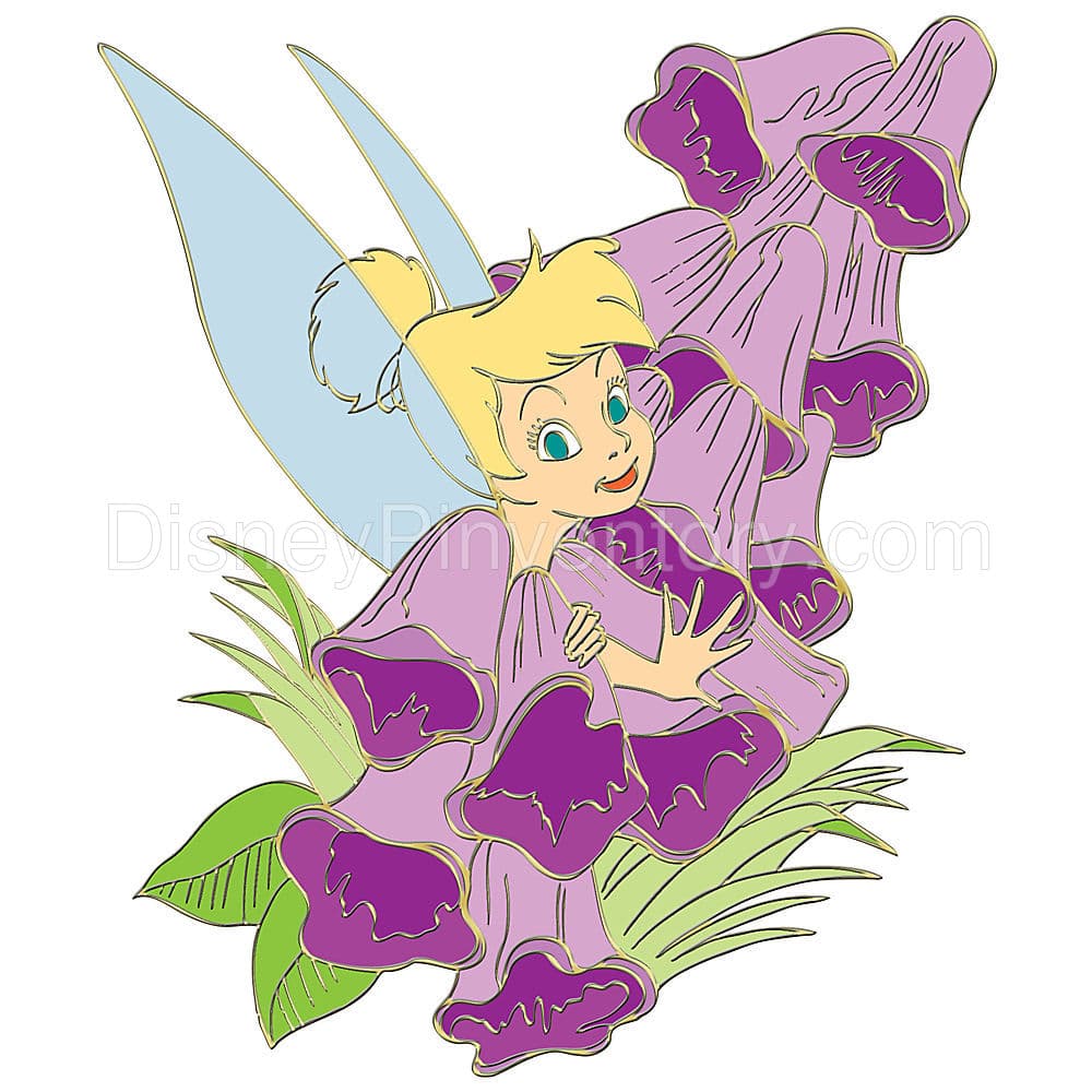 Fantasy Flowers Series Tinker Bell Pin - Pin 7672