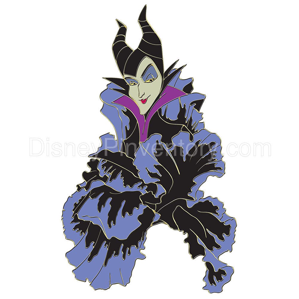 Fantasy Flowers Series Maleficent Pin - Pin 7676