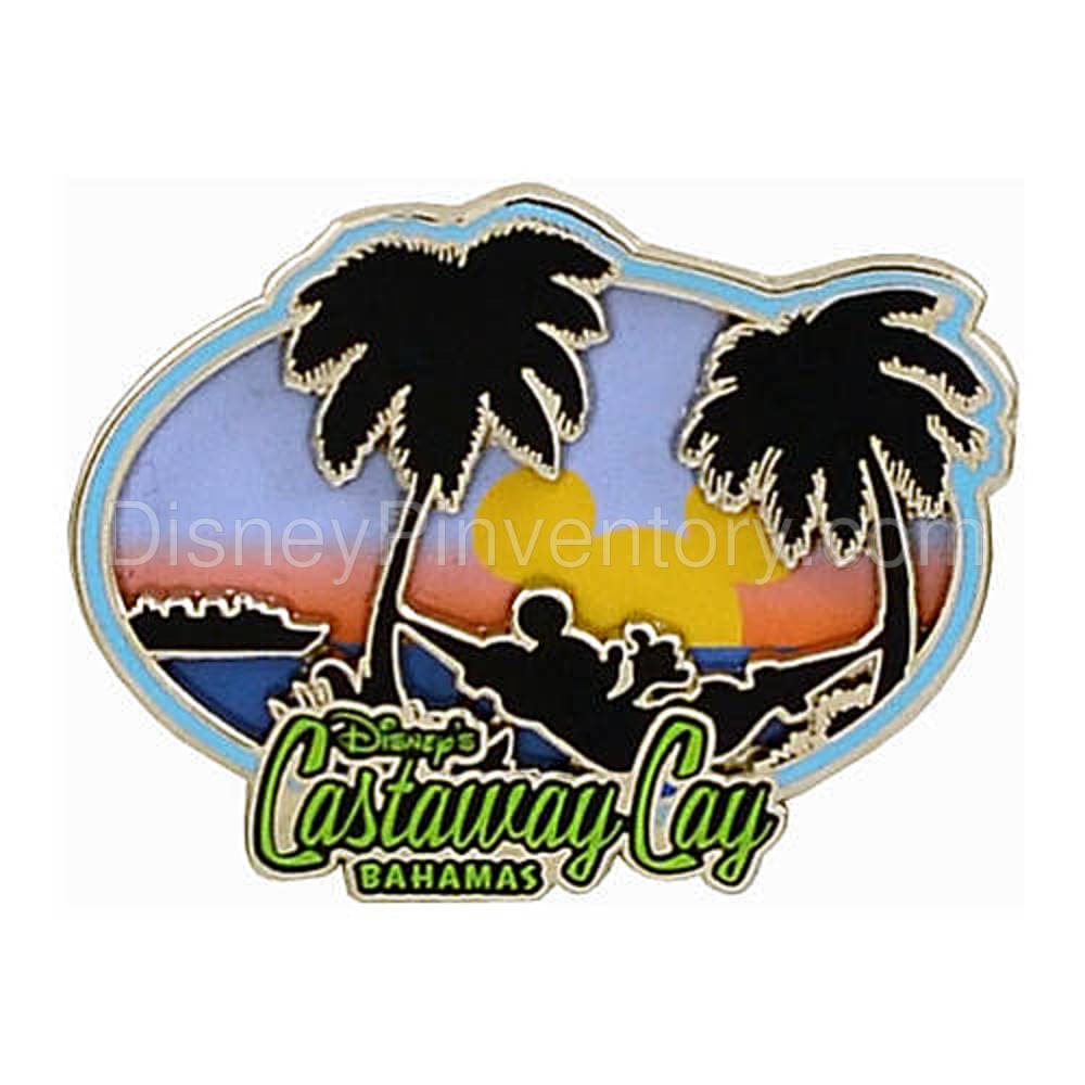 Disney's Castaway Cay Bahamas Sunset - Pin 7680