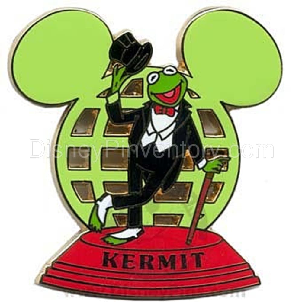 Walt Disney World Resort Ear Globe - Kermit the Frog - Pin 7723