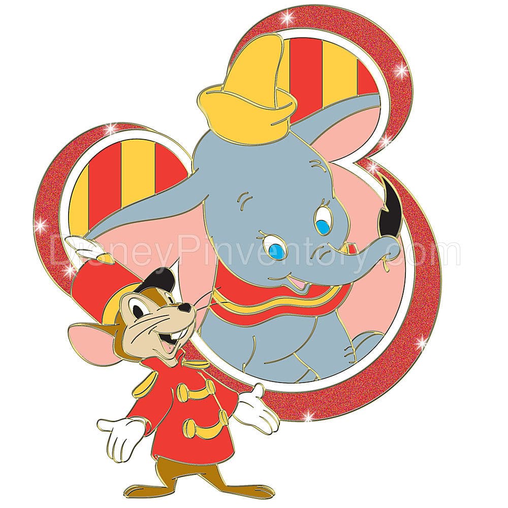 Mickey Mania Series Dumbo Pin - Pin 7729
