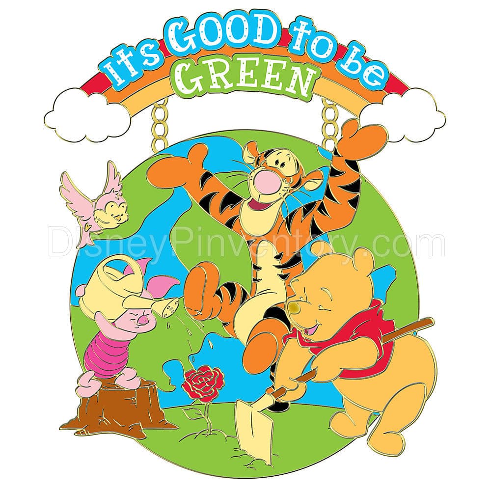 Goin' Green Series Winnie the Pooh Pin - Pin 7736