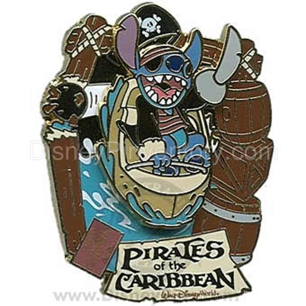 E-Ticket Attractions - Pirates of the Caribbean Attraction - Pin 7826