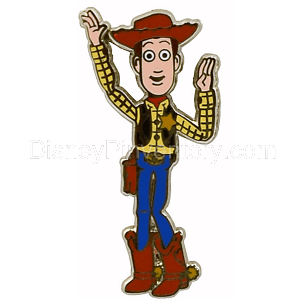 Woody and Bullseye Pin Set - Woody Pin - Pin 7857