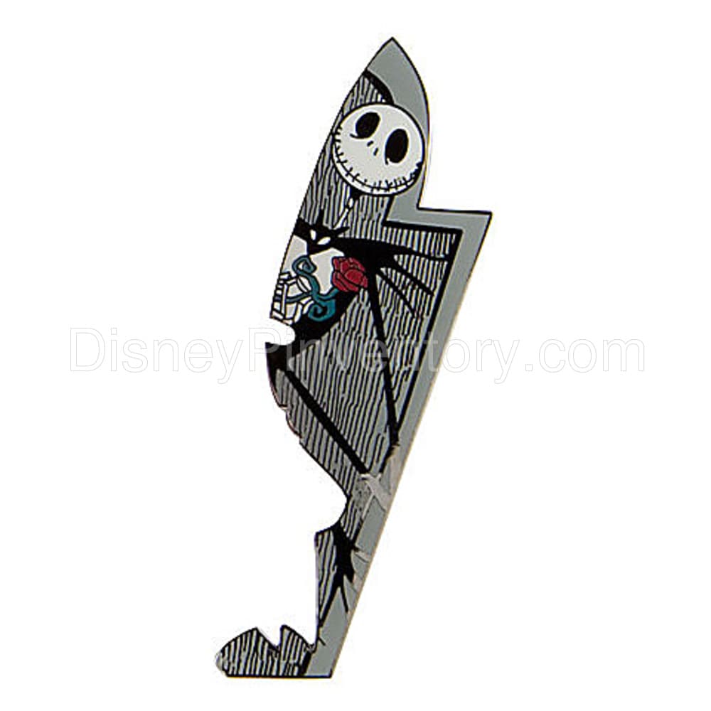 Tim Burtons The Nightmare Before Christmas Puzzle Pin Set -- 5-Pc. - Jack Skellington Pin - Pin 7867