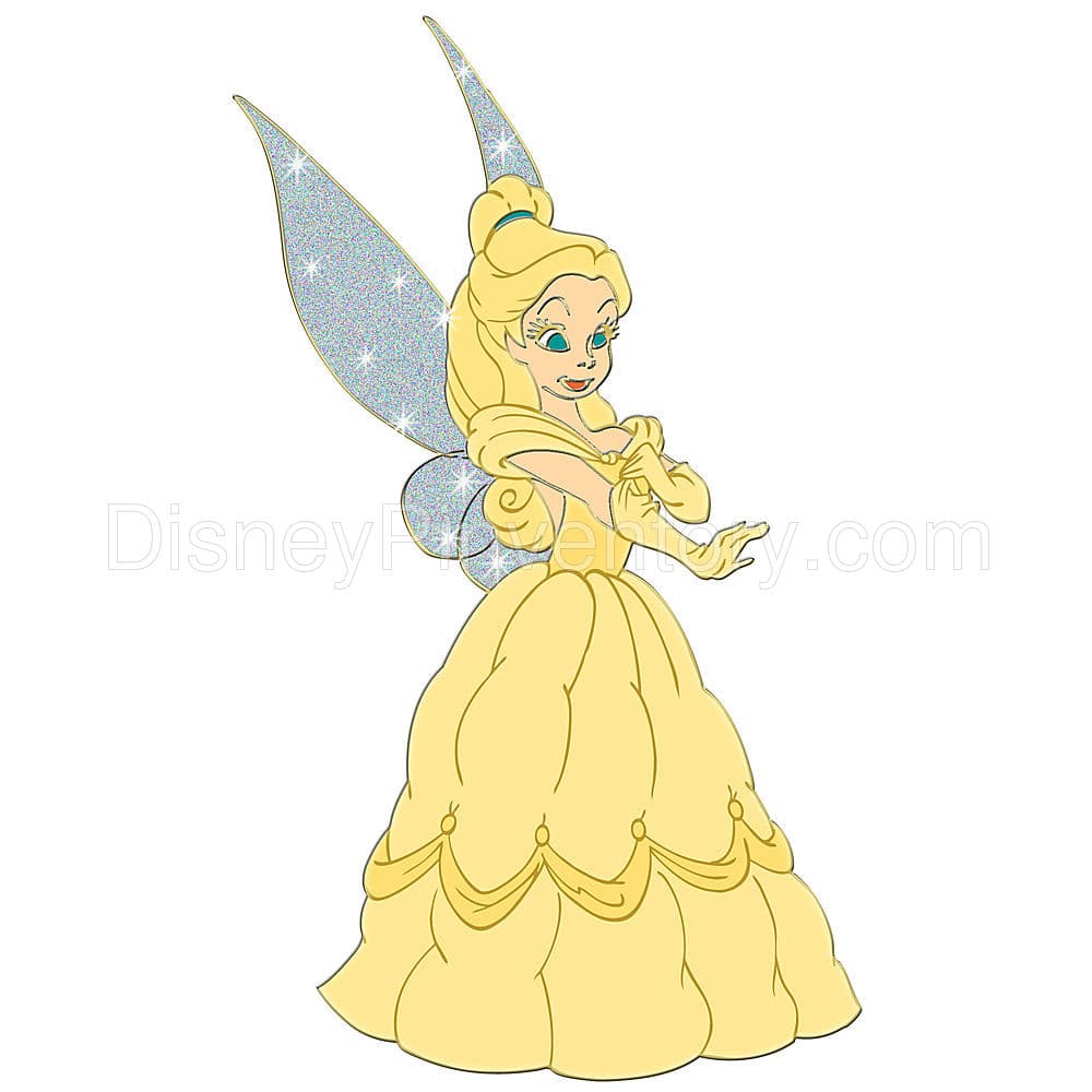 Jumbo Belle Costumed Tinker Bell Pin - Pin 7881