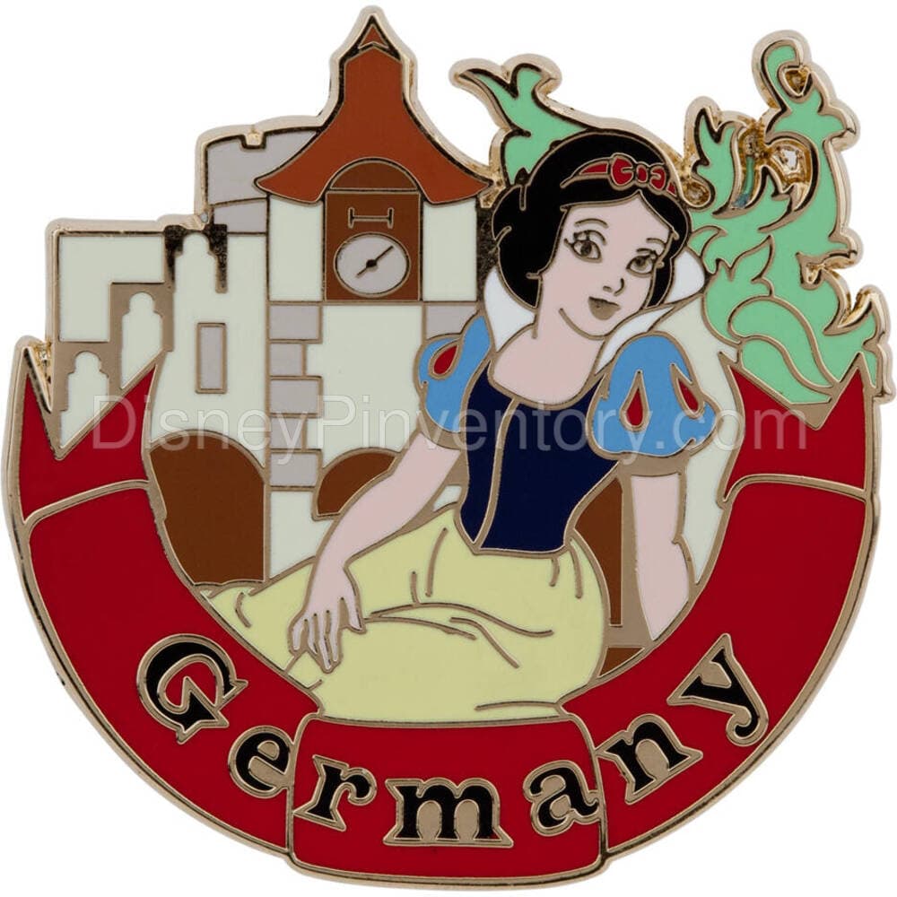 Epcot World Showcase Pin Set - Snow White at Germany Pavilion Pin - Pin 7945