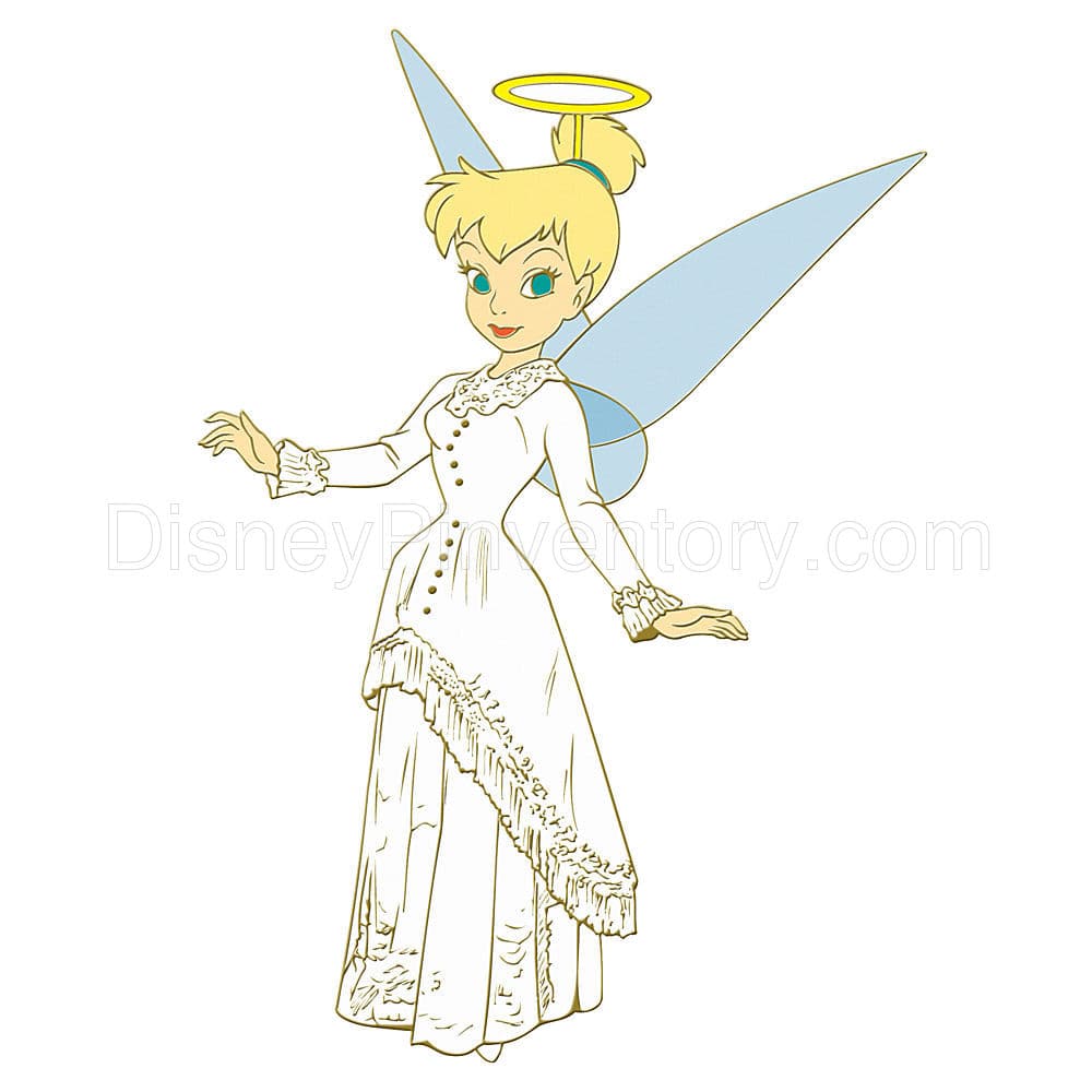 Holiday Angel Tinker Bell Pin - Pin 7976
