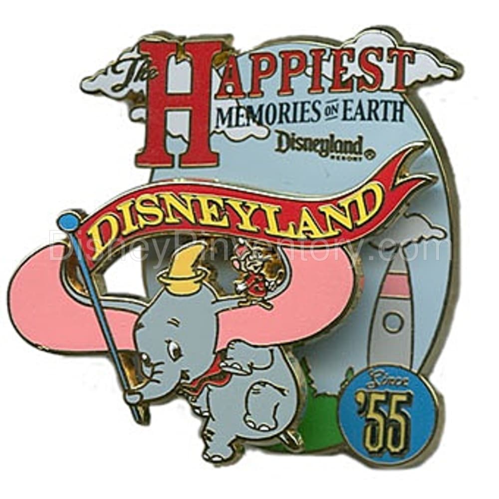 Disneyland Resort - Happiest Memories on Earth Collection - Dumbo - Pin 7988